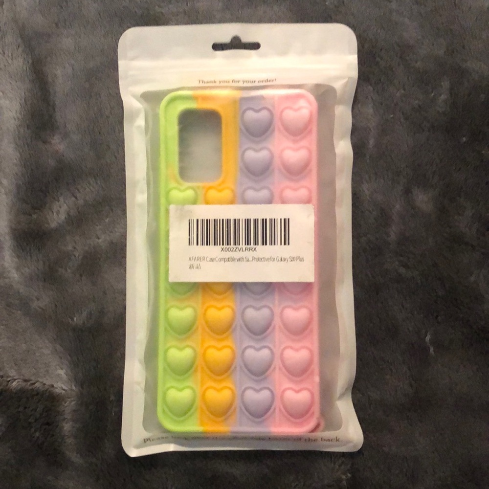 Galaxy S20 Plus pop it phone case